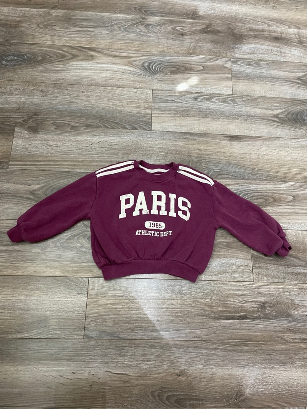$10 w/ min $20 spend- Grayson Mini Graphic 4T Burgundy Pullover Cozy Athleisure